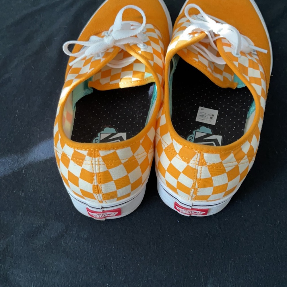 Checkered Vans w/ Suede - Picture 3 of 4